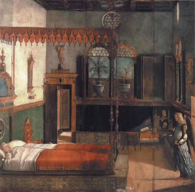 Vittore Carpaccio reve de sainte ursule oil painting picture